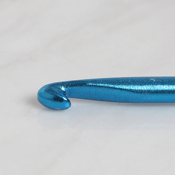 Yabalı 4.5 mm 35 cm Mavi Cetvelli Örgü Tığı - YBL-348