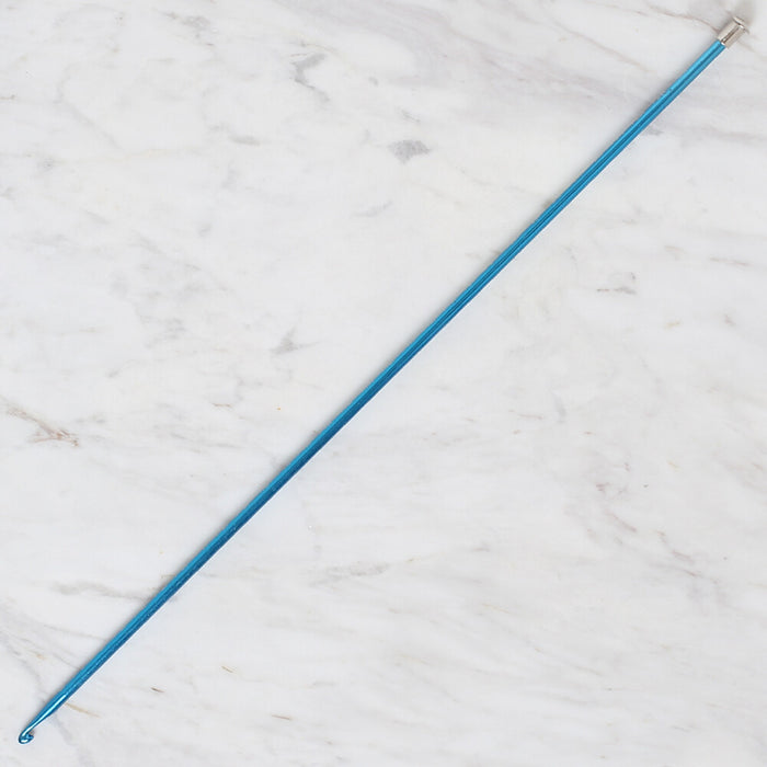 Yabalı 4.5 mm 35 cm Mavi Cetvelli Örgü Tığı - YBL-348