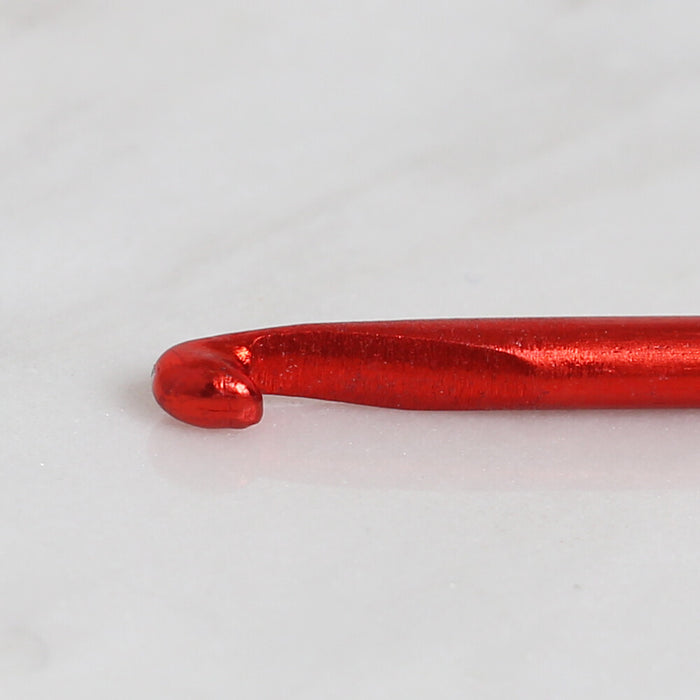 Yabalı 3 mm 35 cm Kırmızı Cetvelli Örgü Tığı - YBL-348