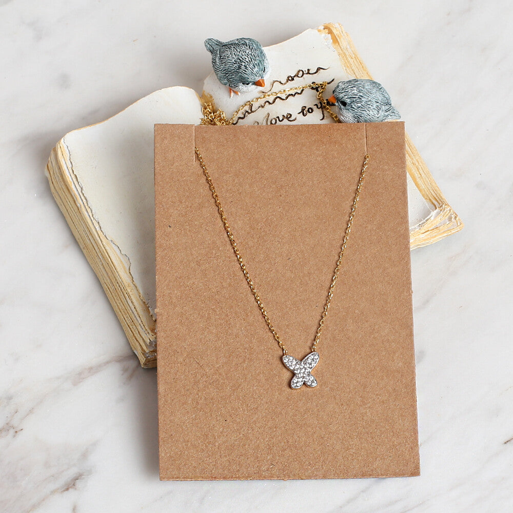 Loren 25'li Kraft Takı Kolye Kartı