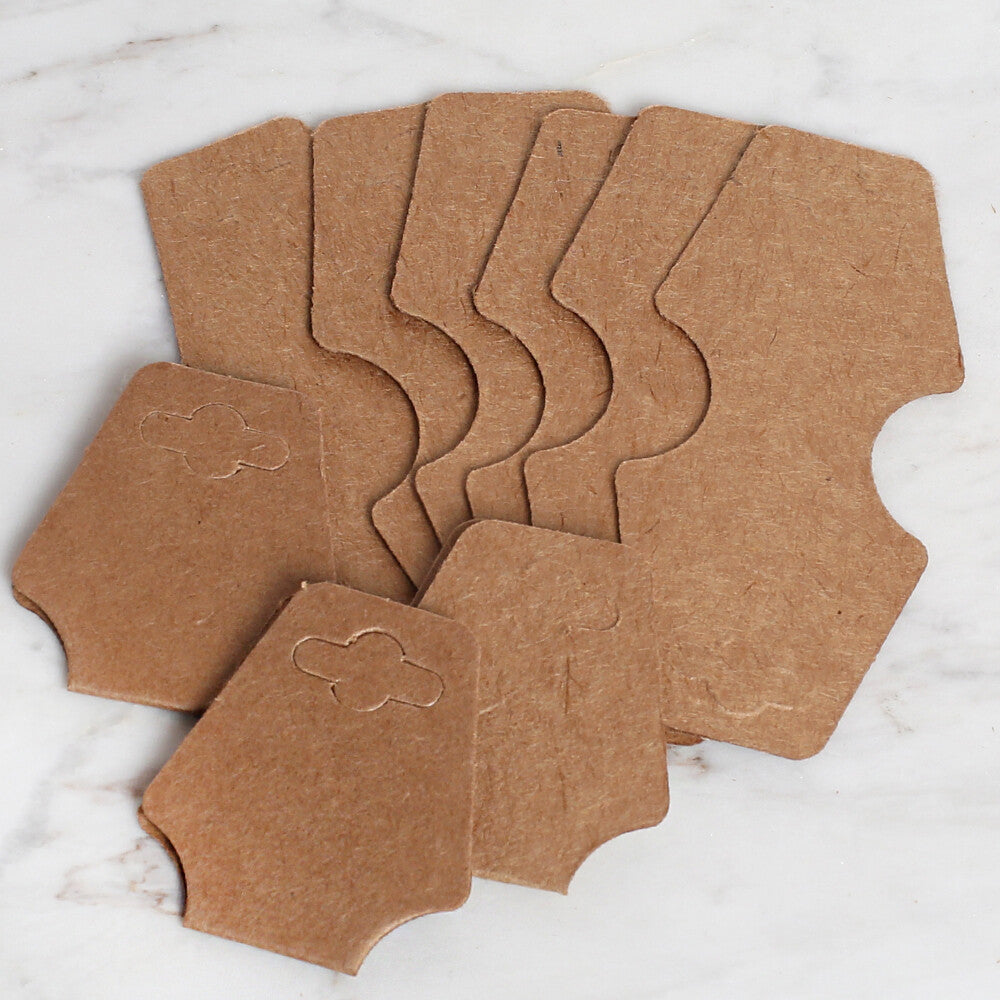 Loren 25'li Katlanabilir Kraft Takı Kolye ve Bileklik Kartı