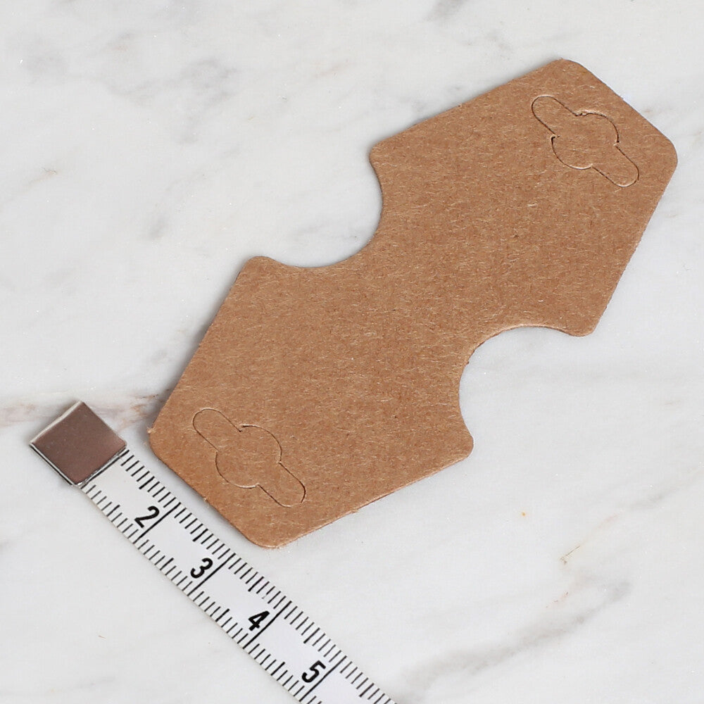 Loren 25'li Katlanabilir Kraft Takı Kolye ve Bileklik Kartı