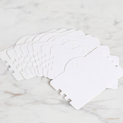 Loren 25'li Beyaz Çoklu Takı Bileklik Kartı