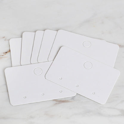 Loren 25'li Beyaz Takı Küpe Kartı