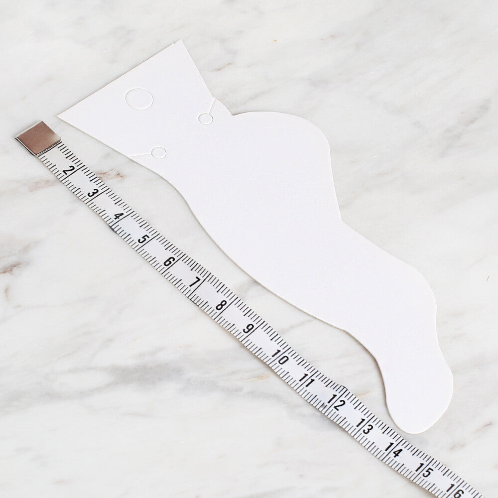 Loren 25'li Beyaz Takı Halhal Kartı