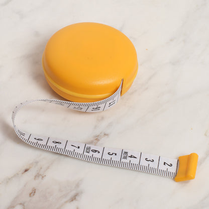 Loren Macaron Otomatik Mezura Sarı 