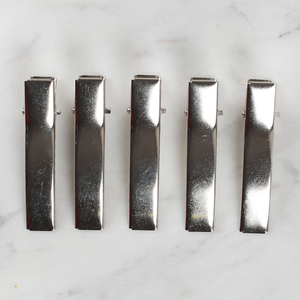 Loren Crafts Metal Klipsli Toka 5'li 5 cm