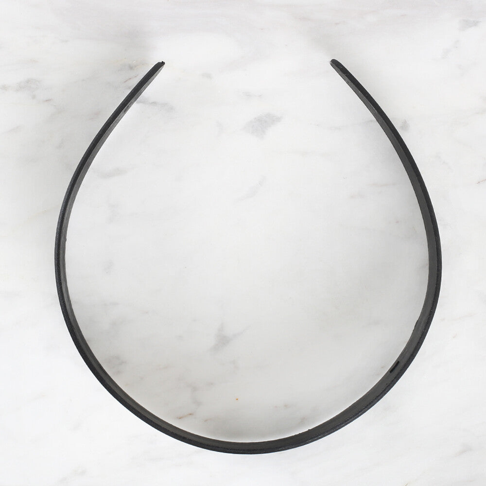 Loren Crafts 4 Cm Plastik Siyah Taç