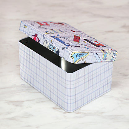 Nas Metal Saklama Kutusu - Mavi