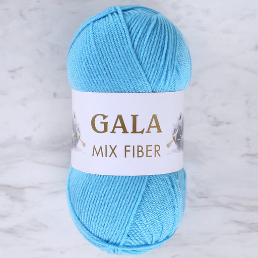 Gala Mix Fiber 5'li Paket Mavi El Örgü İpi - 156
