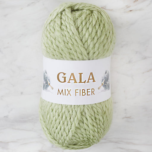 Gala Mix Fiber Kalın 5'li Paket Yeşil El Örgü İpi - LA-05