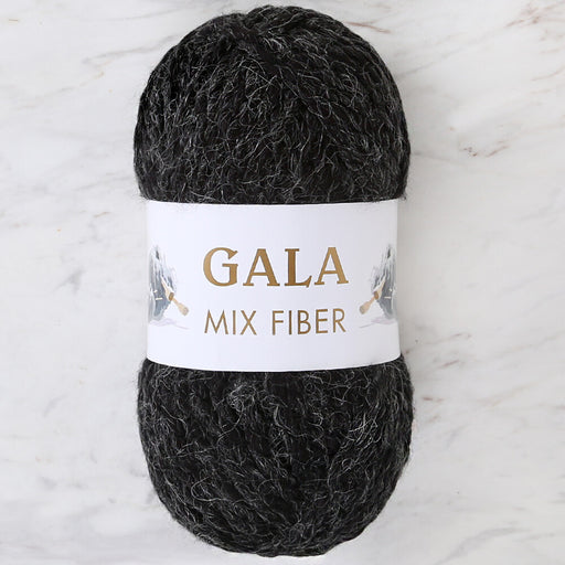 Gala Mix Fiber Kalın 5'li Paket Siyah El Örgü İpi - LA-14
