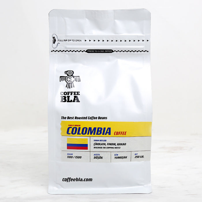 Coffee Bla COLOMBIA Çekirdek Kahve 250 gr