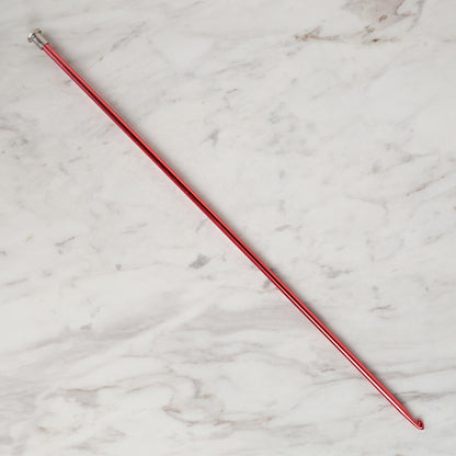 Loren Crafts 6 mm 35 cm Kırmızı Renkli Metal Gagalı Örgü Tığ - LRN327