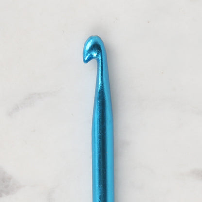 Loren Crafts 6 mm 35 cm Mavi Renkli Metal Gagalı Örgü Tığ - LRN327