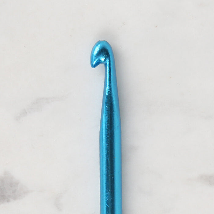 Loren Crafts 5 mm 35 cm Mavi Renkli Metal Gagalı Örgü Tığ - LRN327