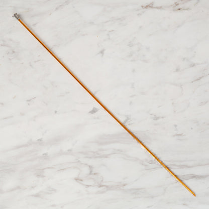 Loren Crafts 3,5 mm 35 cm Sarı Renkli Metal Gagalı Örgü Tığ - LRN327