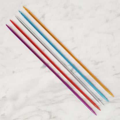 Loren Crafts 3,5 mm 20 cm Renkli Metal Çorap Şişi - LRN317