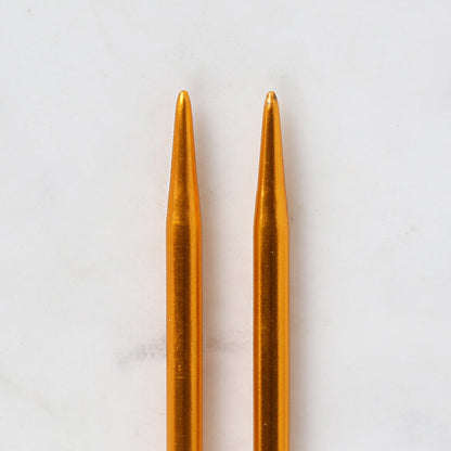 Loren Crafts 5 mm  35 cm Sarı Metal Örgü Şişi - LRN320