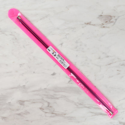 Loren Crafts 3,5 mm  35 cm Mor Metal Örgü Şişi - LRN320