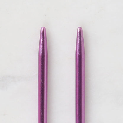 Loren Crafts 2,5 mm 35 cm Mor Metal Örgü Şişi - LRN320