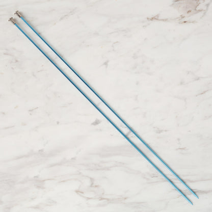 Loren Crafts 2,5 mm 35 cm Mavi Metal Örgü Şişi - LRN320