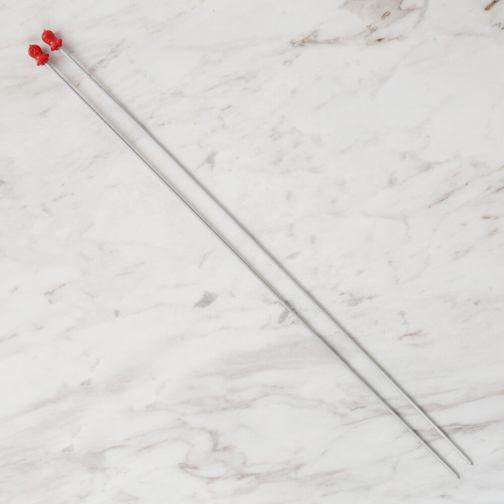 Loren Crafts 3 mm 35 cm Klasik Alüminyum Örgü Şişi - LRN319