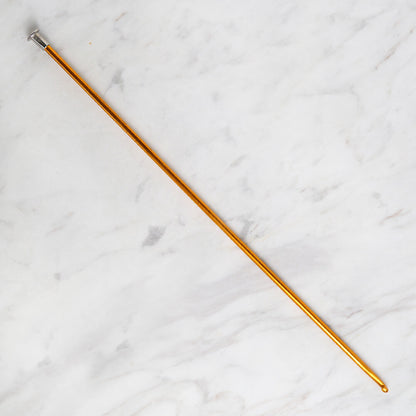 Loren Crafts 3,5 mm 25 cm Sarı Metal Gagalı Örgü Tığ - LRN325