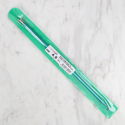 Loren Crafts 4,5 mm 25 cm Mavi Metal Gagalı Örgü Tığ - LRN325