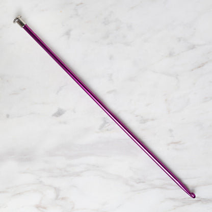 Loren Crafts 5 mm 25 cm Mor Metal Gagalı Örgü Tığ - LRN325