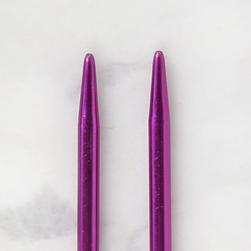 Loren Crafts 3,5 mm 25 cm Mor Metal Çocuk Şişi - LRN326