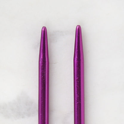 Loren Crafts 3,5 mm 25 cm Mor Metal Çocuk Şişi - LRN326