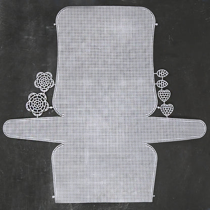 Loren 50x25cm Plastik Çanta Kanvası