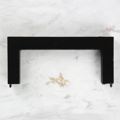 Akçaylar Ahşap Çanta Bursu Büyük Boy - Siyah