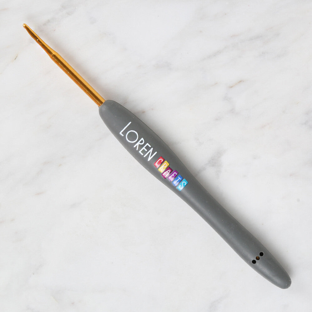 Loren Crafts Altın Uçlu Yumuşak Saplı Yün Tığ LRN - 041 3 mm
