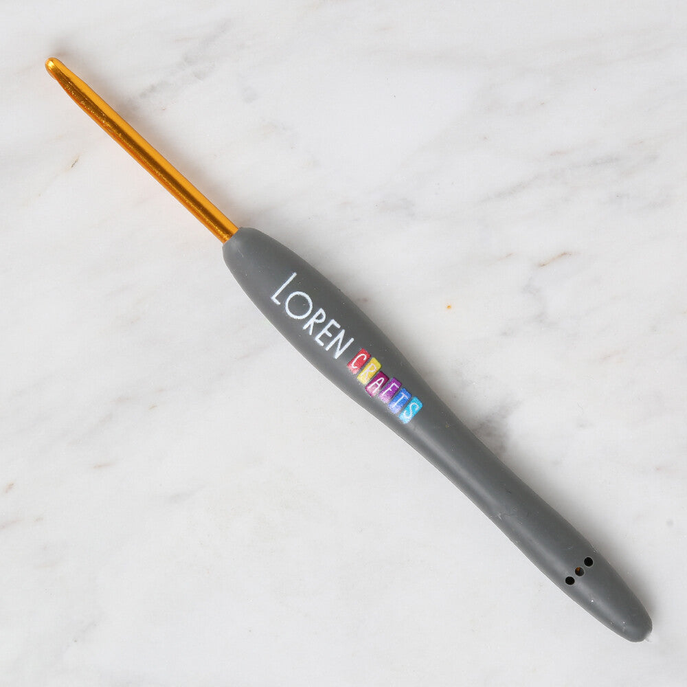 Loren Crafts Altın Uçlu Yumuşak Saplı Yün Tığ LRN - 041 4 mm