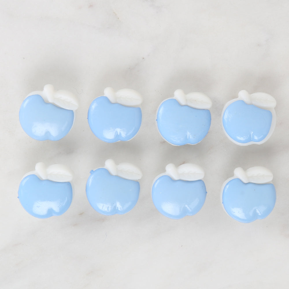 Loren Crafts 8'li Mavi Elma Düğme - 3006