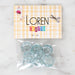 Loren Crafts 8'li Açık Yeşil Düğme - 3065