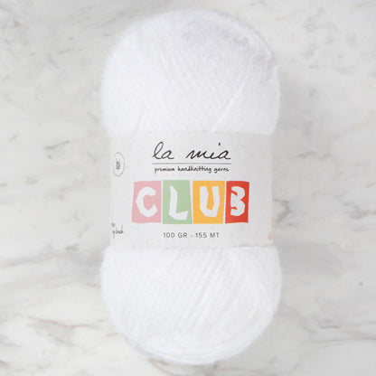 La Mia Club Beyaz El Örgü İpi - 601