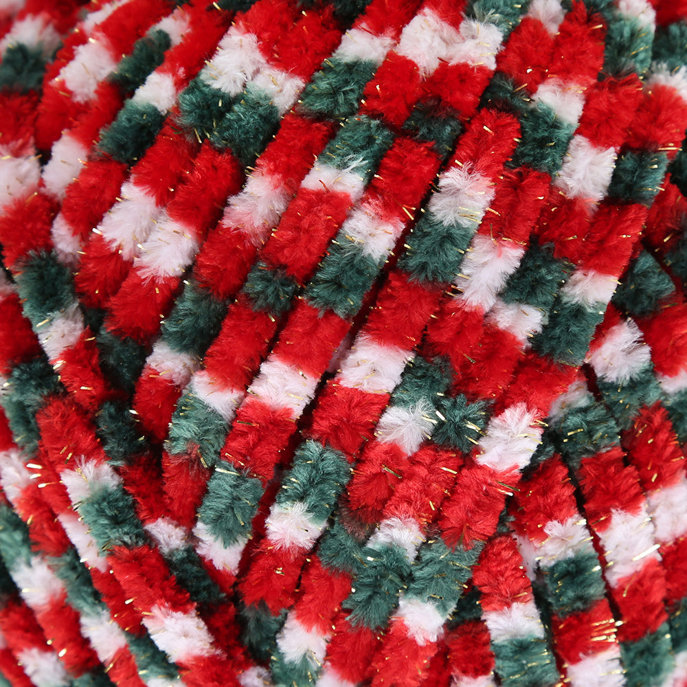 La Mia Mellow Christmas Altın Simli El Örgü İpi - 1000