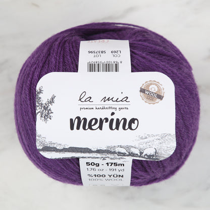 La Mia Merino Mor El Örgü İpi - L269