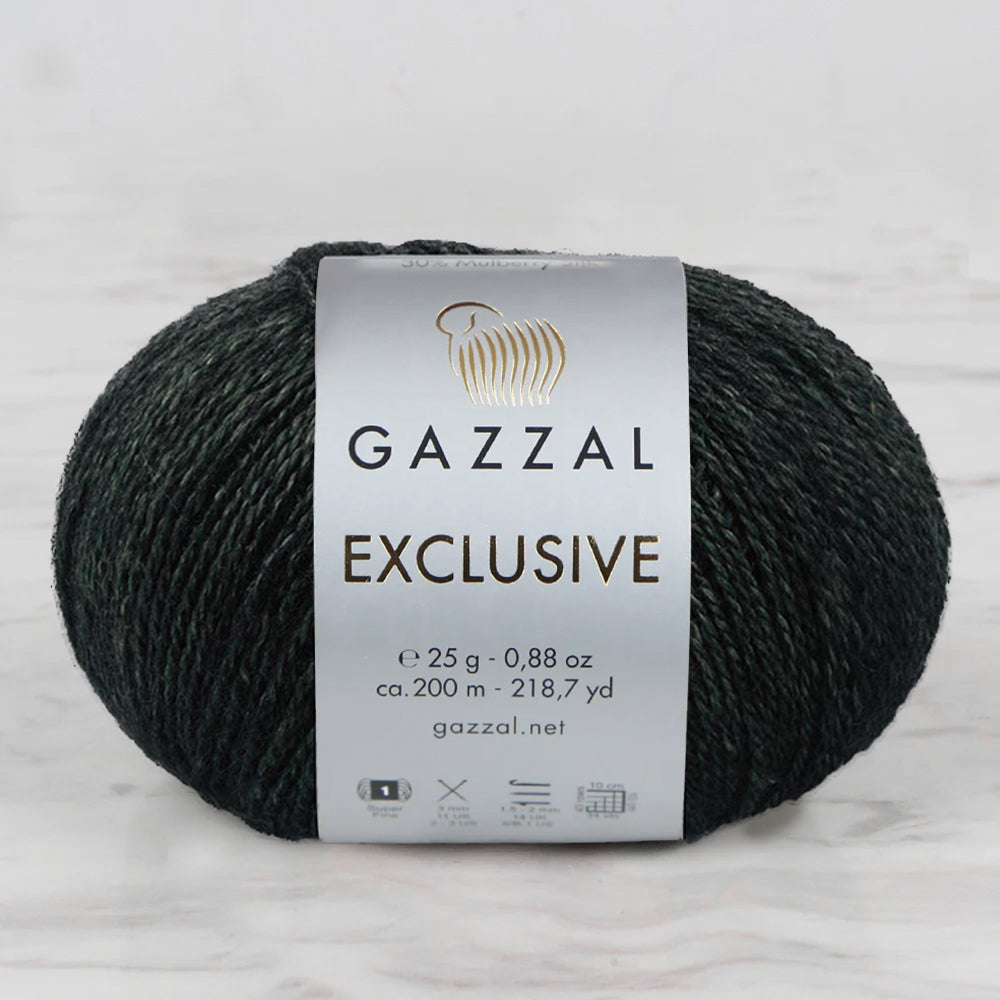 Gazzal Exclusive Siyah El Örgü İpi- 9913