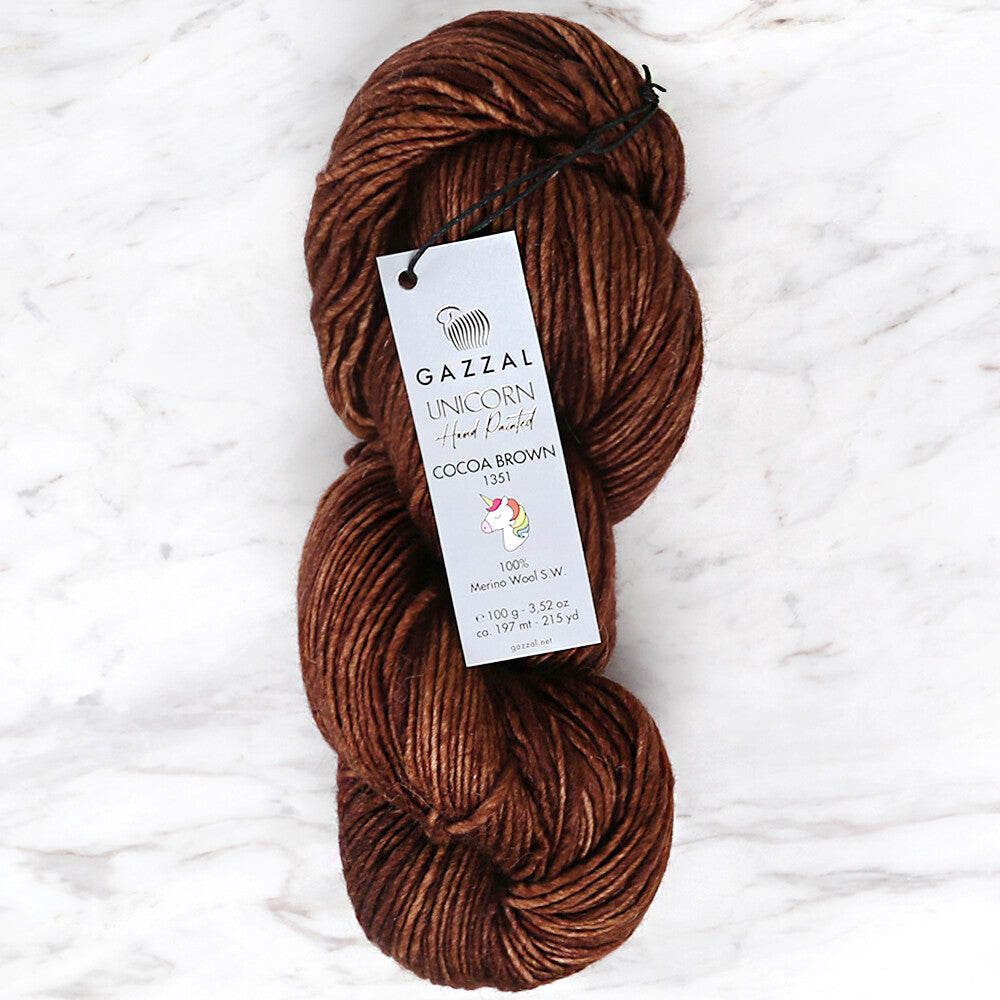 Gazzal Unicorn Ebruli El Örgü İpi - 1351