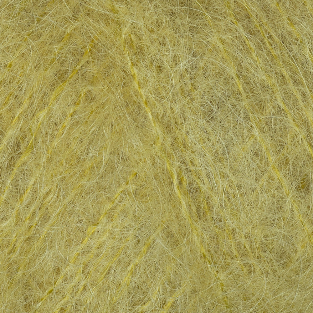 Gazzal Super Kid Mohair Yeşil 25 Gr El Örgü İpi - 64405