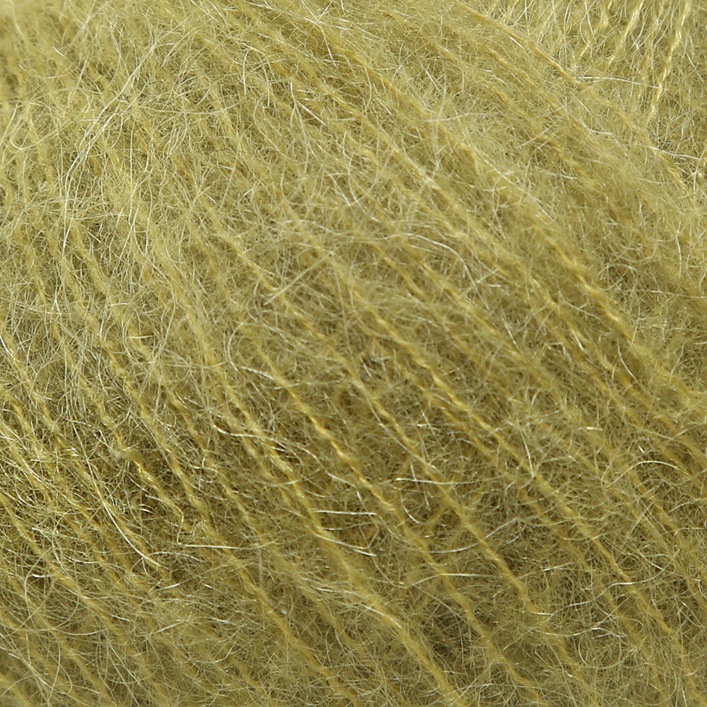 Gazzal Super Kid Mohair Yeşil 25 Gr El Örgü İpi - 64422