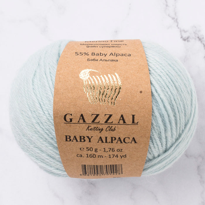 Gazzal Baby Alpaca Bebek Mavisi El Örgü İpi - 46006