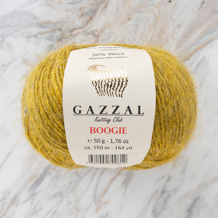 Gazzal Boogie Sarı El Örgü İpi - 2150