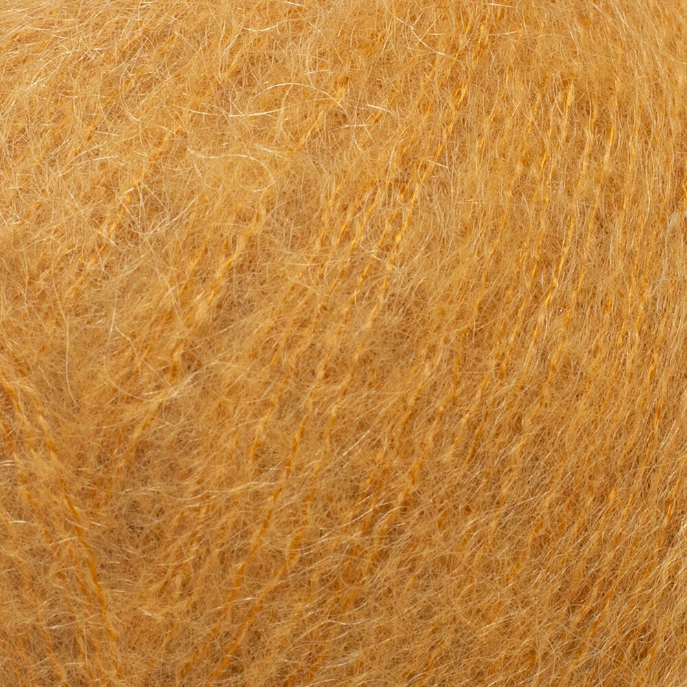 Gazzal Süper Kid Mohair Hardal 25 gr El Örgü İpi - 64423