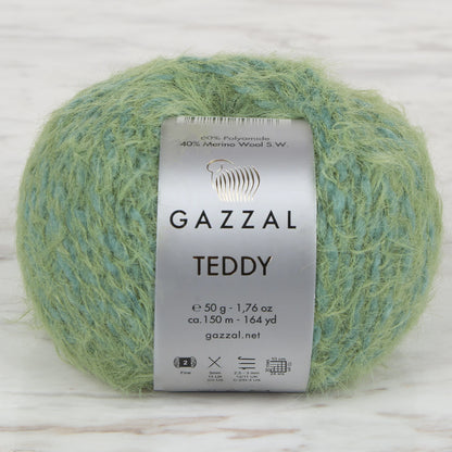 Gazzal Teddy Yeşil El Örgü İpi - 6599