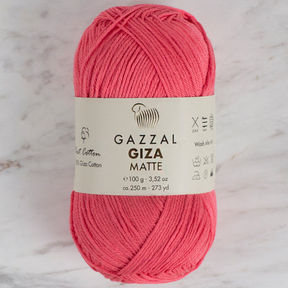 Gazzal Giza Matte Nar Çiçeği El Örgü İpi - 5570